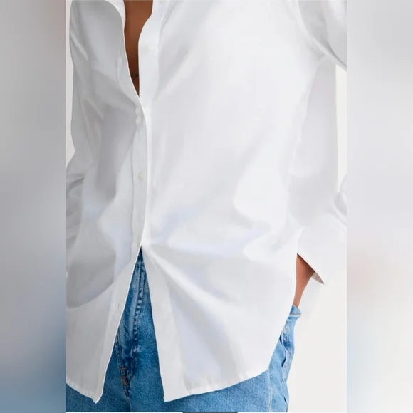 Everlane Must Have Shirt in Silky Cotton size 10 - Picture 3 of 13